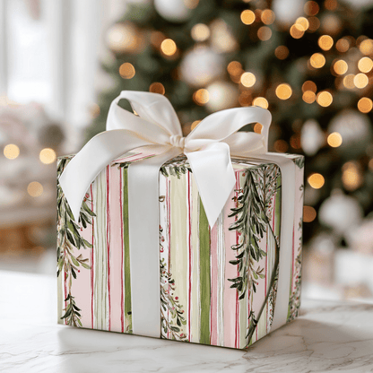 Cheery Bubblegum Garland - Wrapping Paper - Aspen & Arlo