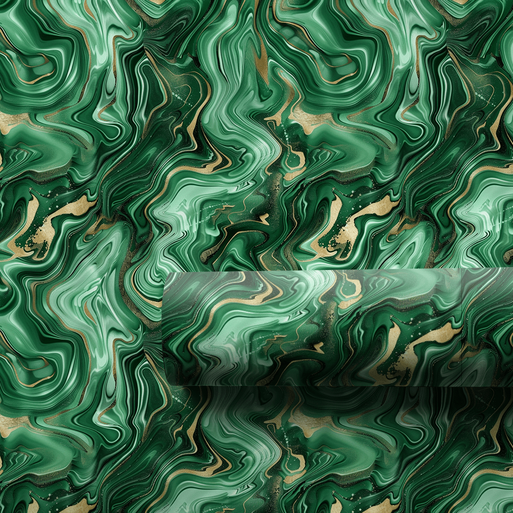 Wicked Rapping Paper Wicked Wrapping Paper: Abstract Green Gift Wrap – Aspen & Arlo