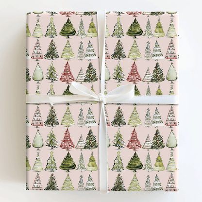 Pink North Pole - Wrapping Paper - Aspen & Arlo