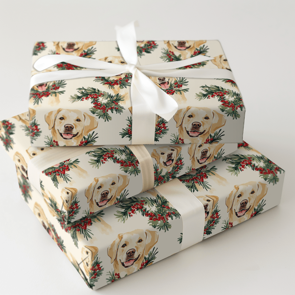 Festive Fetch - Wrapping Paper - Aspen & Arlo