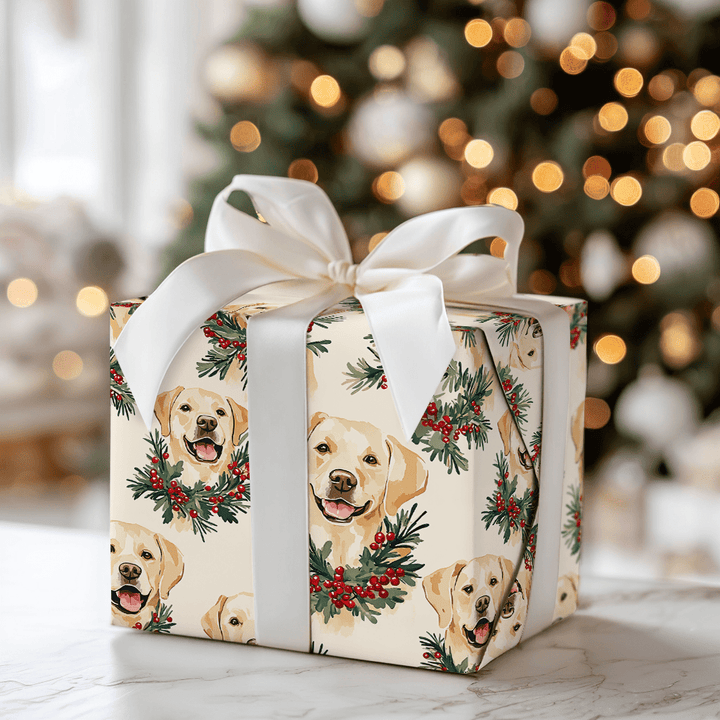 Festive Fetch - Wrapping Paper - Aspen & Arlo