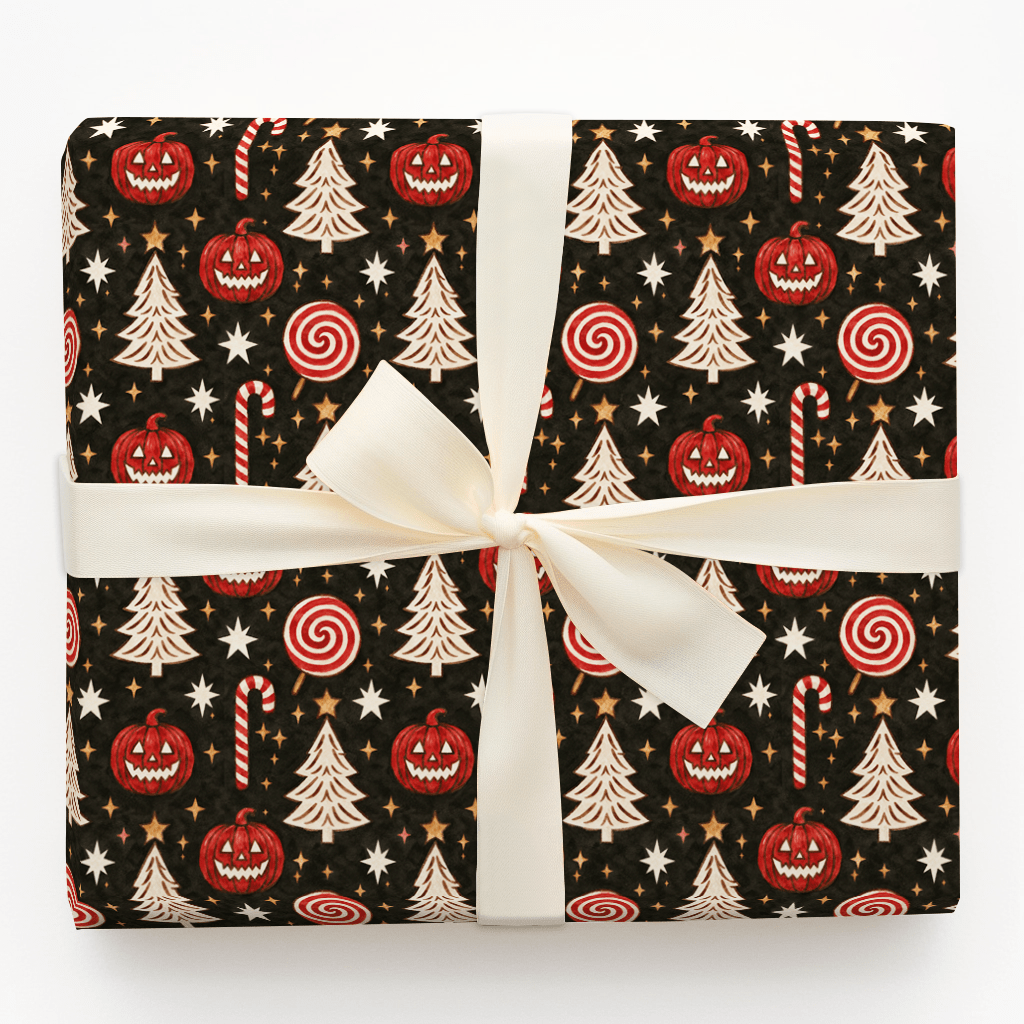 Tinsel Terror - Wrapping Paper - Aspen & Arlo