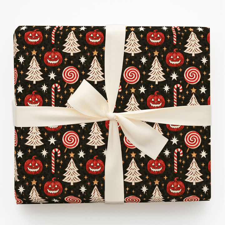 Tinsel Terror - Wrapping Paper - Aspen & Arlo