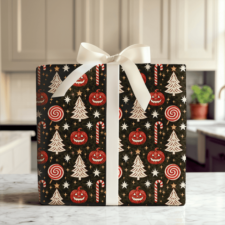 Tinsel Terror - Wrapping Paper - Aspen & Arlo