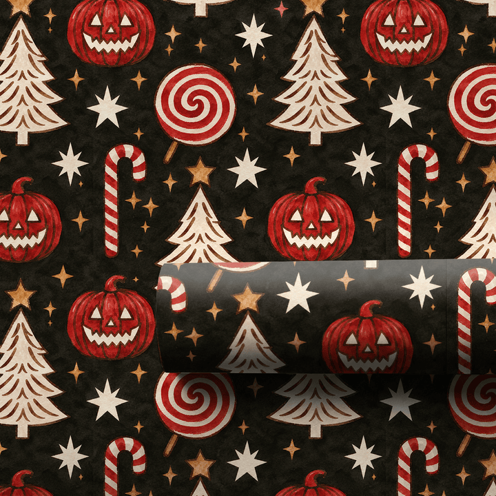 Tinsel Terror - Wrapping Paper - Aspen & Arlo