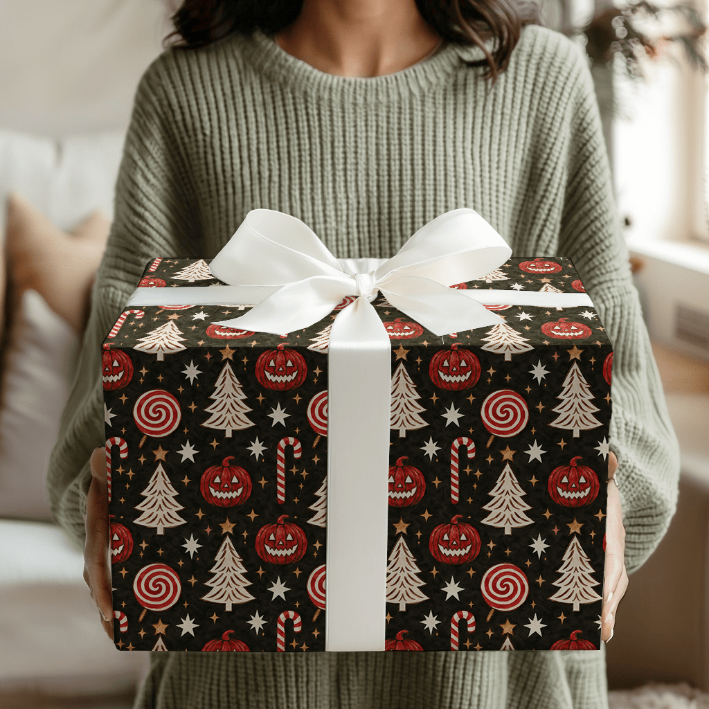 Tinsel Terror - Wrapping Paper - Aspen & Arlo