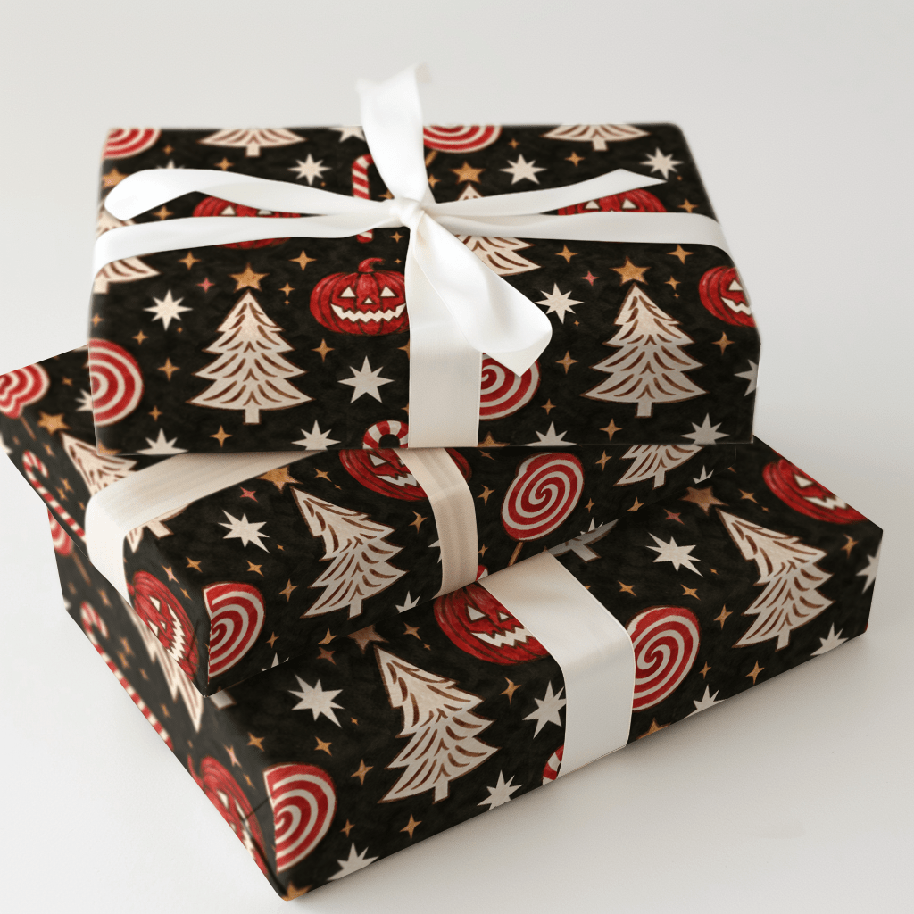 Tinsel Terror - Wrapping Paper - Aspen & Arlo