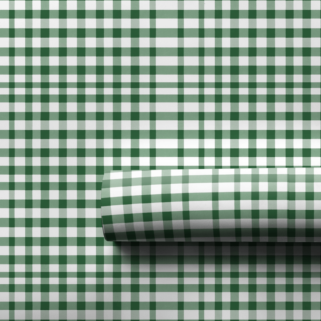 Huntergreen Plaid - Wrapping Paper - Aspen & Arlo