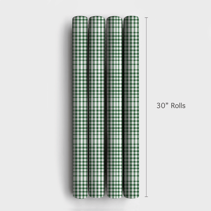 Huntergreen Plaid - Wrapping Paper - Aspen & Arlo