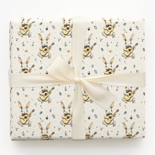 Bunny Strings - Wrapping Paper - Aspen & Arlo