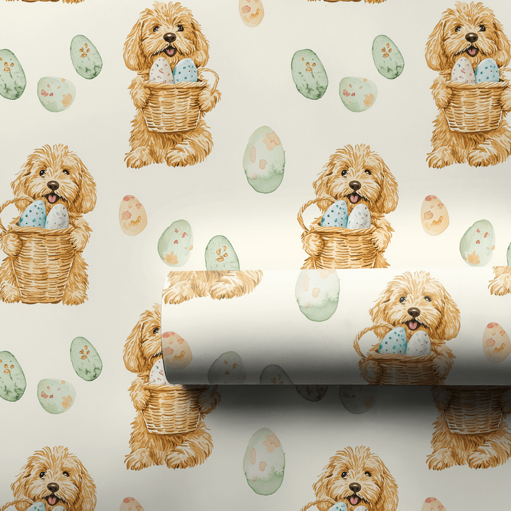 Hoppy Doodle Basket - Wrapping Paper - Aspen & Arlo