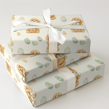 Hoppy Doodle Basket - Wrapping Paper - Aspen & Arlo