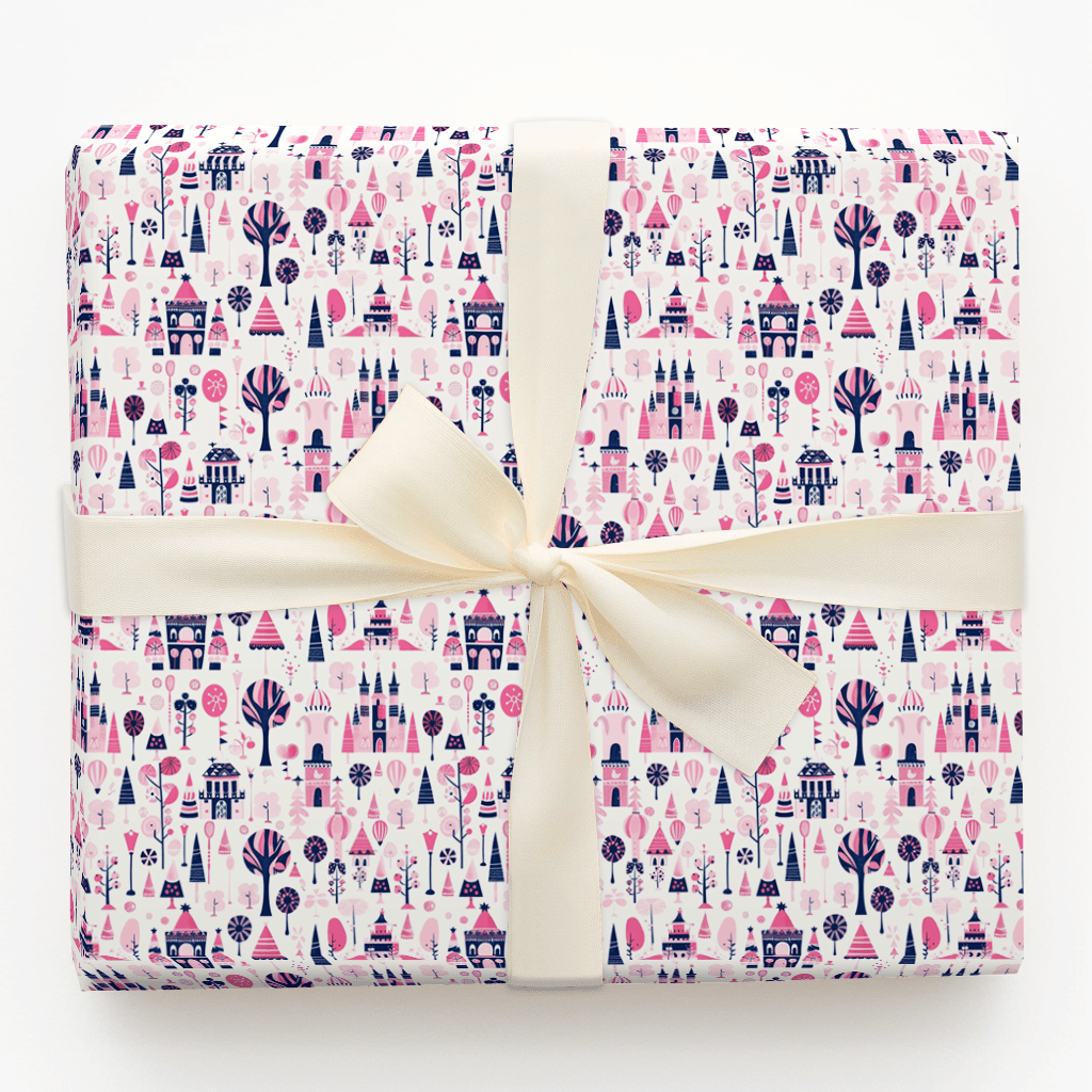 Tower of Pink - Wrapping Paper - Aspen & Arlo