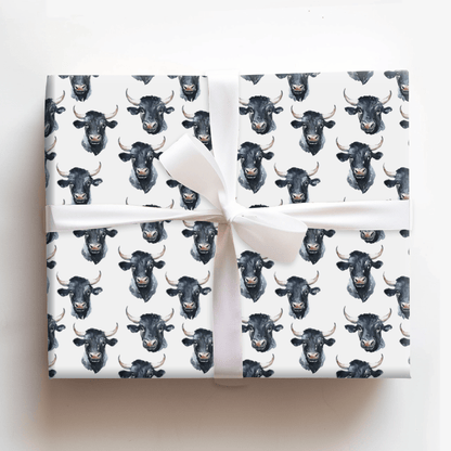 Titan Up Bull - Wrapping Paper - Aspen & Arlo