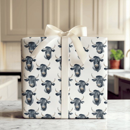Titan Up Bull - Wrapping Paper - Aspen & Arlo
