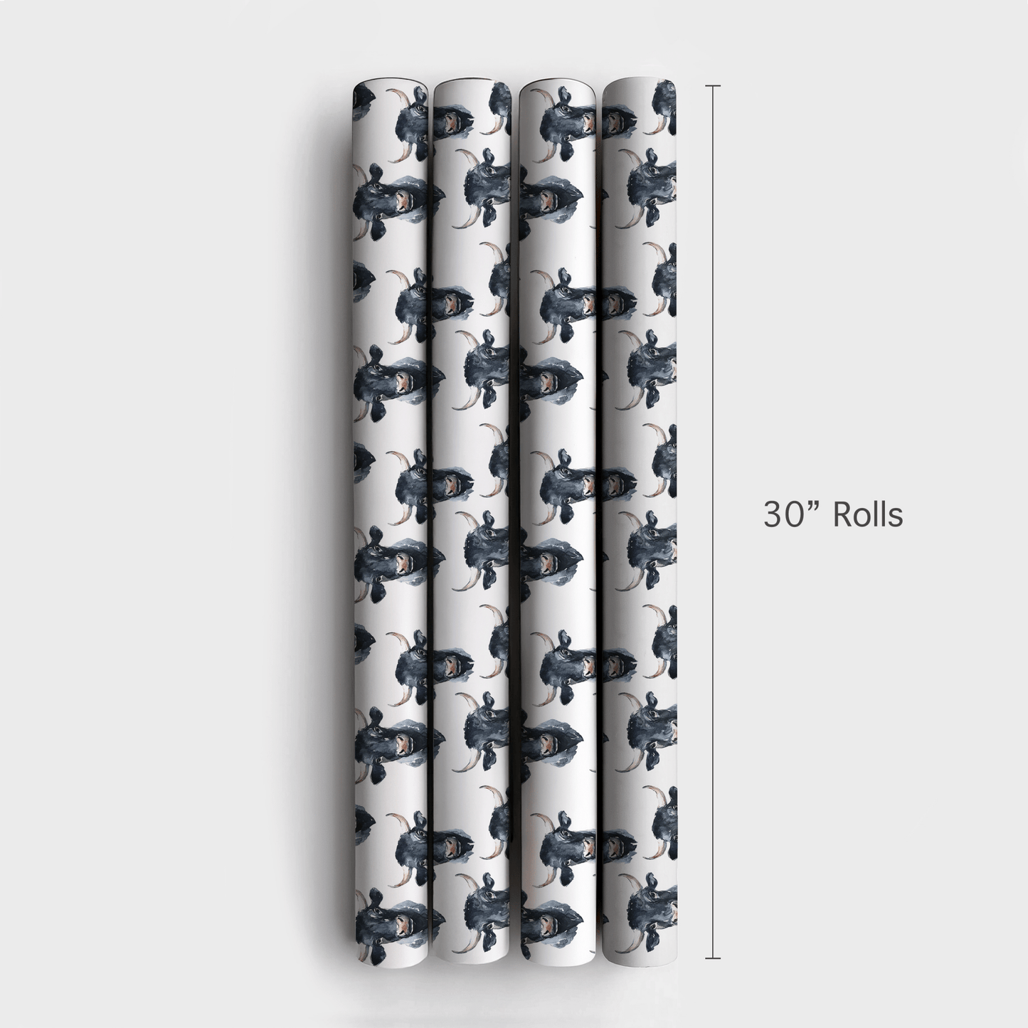 Titan Up Bull - Wrapping Paper - Aspen & Arlo
