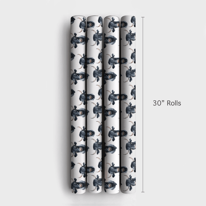 Titan Up Bull - Wrapping Paper - Aspen & Arlo