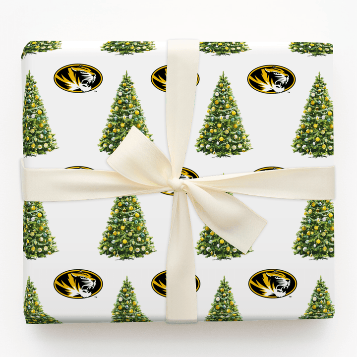 Frost on the Field Fir - Wrapping Paper - Aspen & Arlo