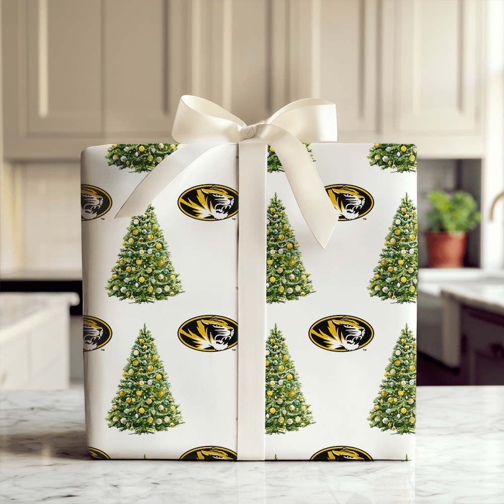 Frost on the Field Fir - Wrapping Paper - Aspen & Arlo