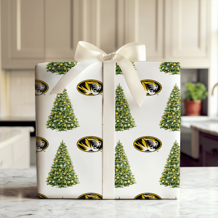 Frost on the Field Fir - Wrapping Paper - Aspen & Arlo