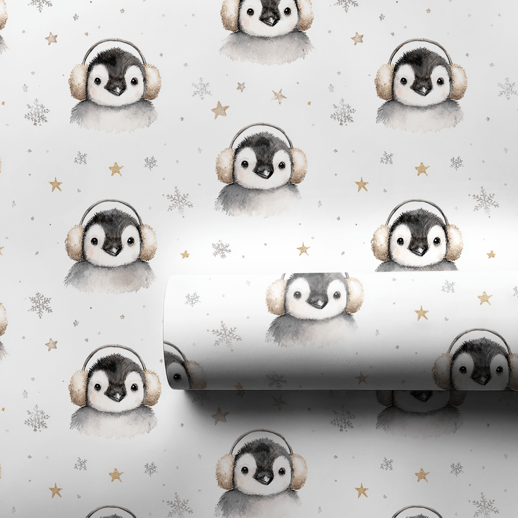 Blizzard Buddies - Wrapping Paper - Aspen & Arlo