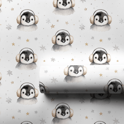 Blizzard Buddies - Wrapping Paper - Aspen & Arlo