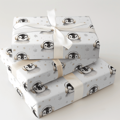 Blizzard Buddies - Wrapping Paper - Aspen & Arlo