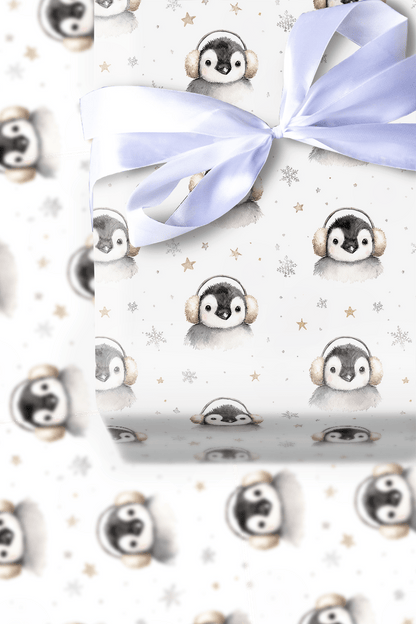 Blizzard Buddies - Wrapping Paper - Aspen & Arlo