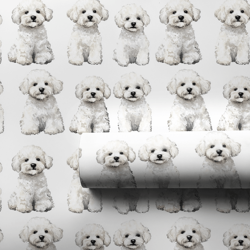 Poodle of Love - Wrapping Paper - Aspen & Arlo