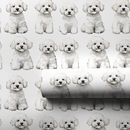 Poodle of Love - Wrapping Paper - Aspen & Arlo