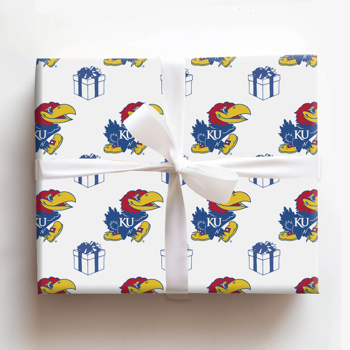 Kansas University Present - Wrapping Paper - Aspen & Arlo