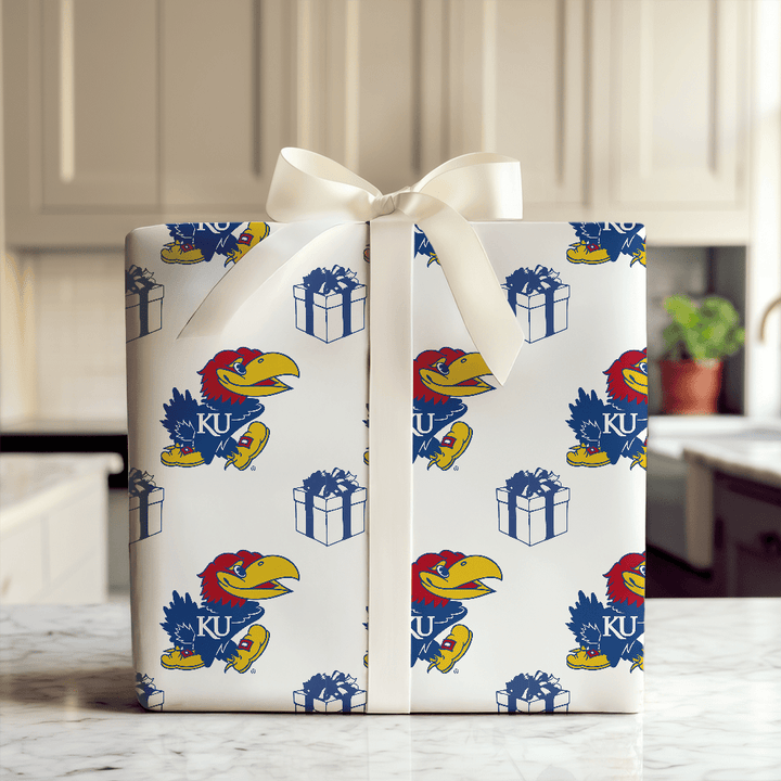 Kansas University Present - Wrapping Paper - Aspen & Arlo