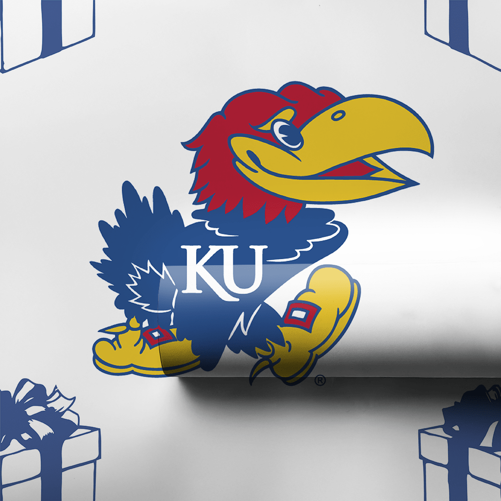 Kansas University Present - Wrapping Paper - Aspen & Arlo