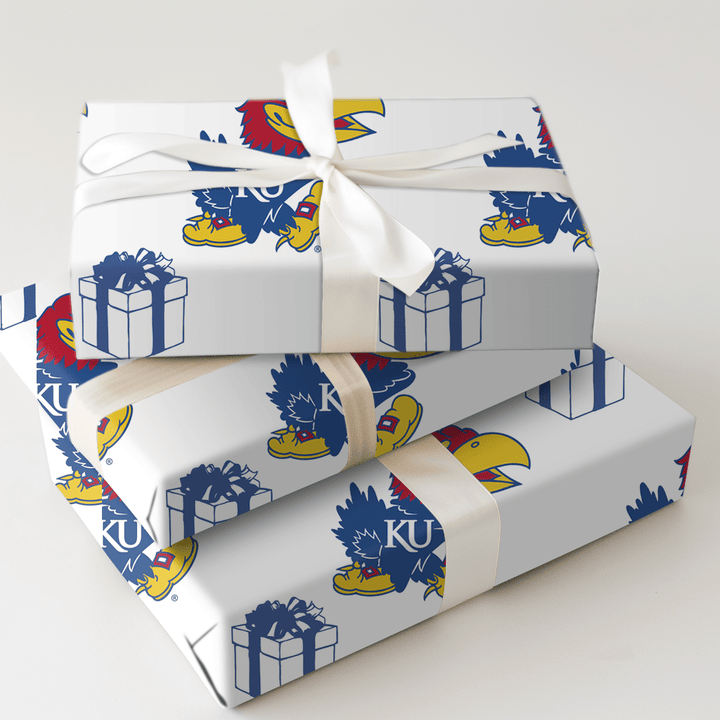 Kansas University Present - Wrapping Paper - Aspen & Arlo