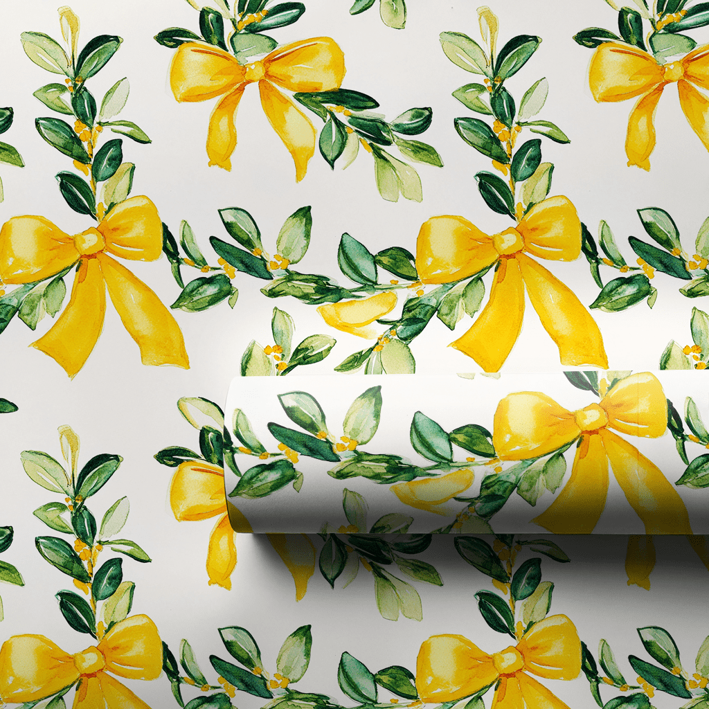 Bow Bright - Wrapping Paper - Aspen & Arlo