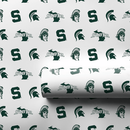 Spartan Charge - Wrapping Paper - Aspen & Arlo