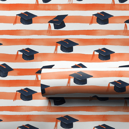 Capped in Celebration - Wrapping Paper - Aspen & Arlo