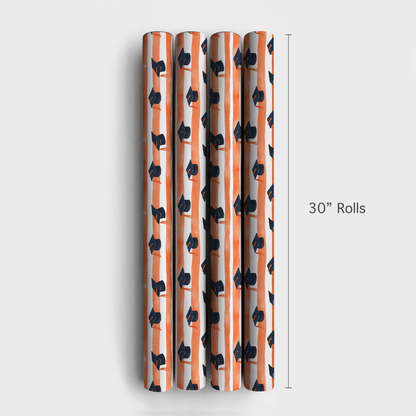 Capped in Celebration - Wrapping Paper - Aspen & Arlo