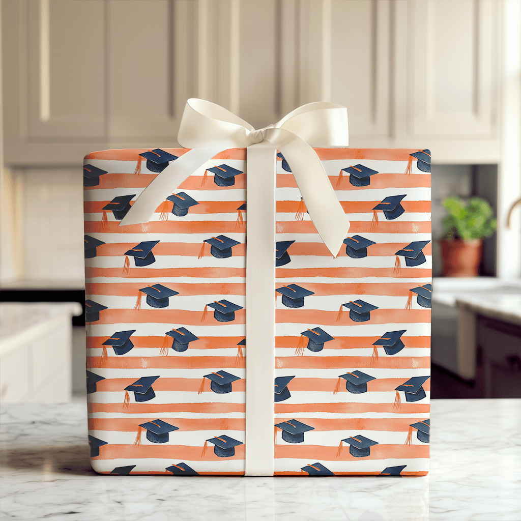 Capped in Celebration - Wrapping Paper - Aspen & Arlo
