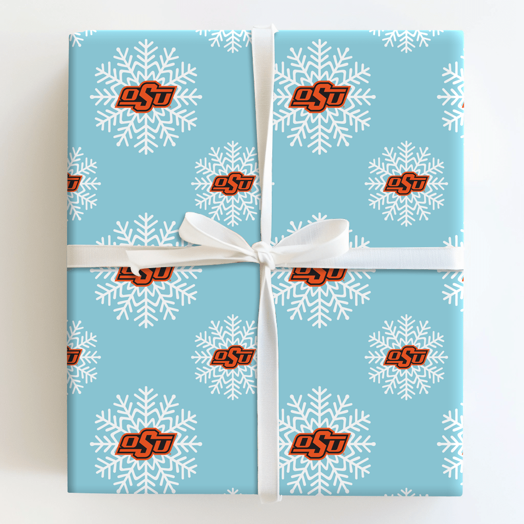 OSU Snowflake - Wrapping Paper - Aspen & Arlo