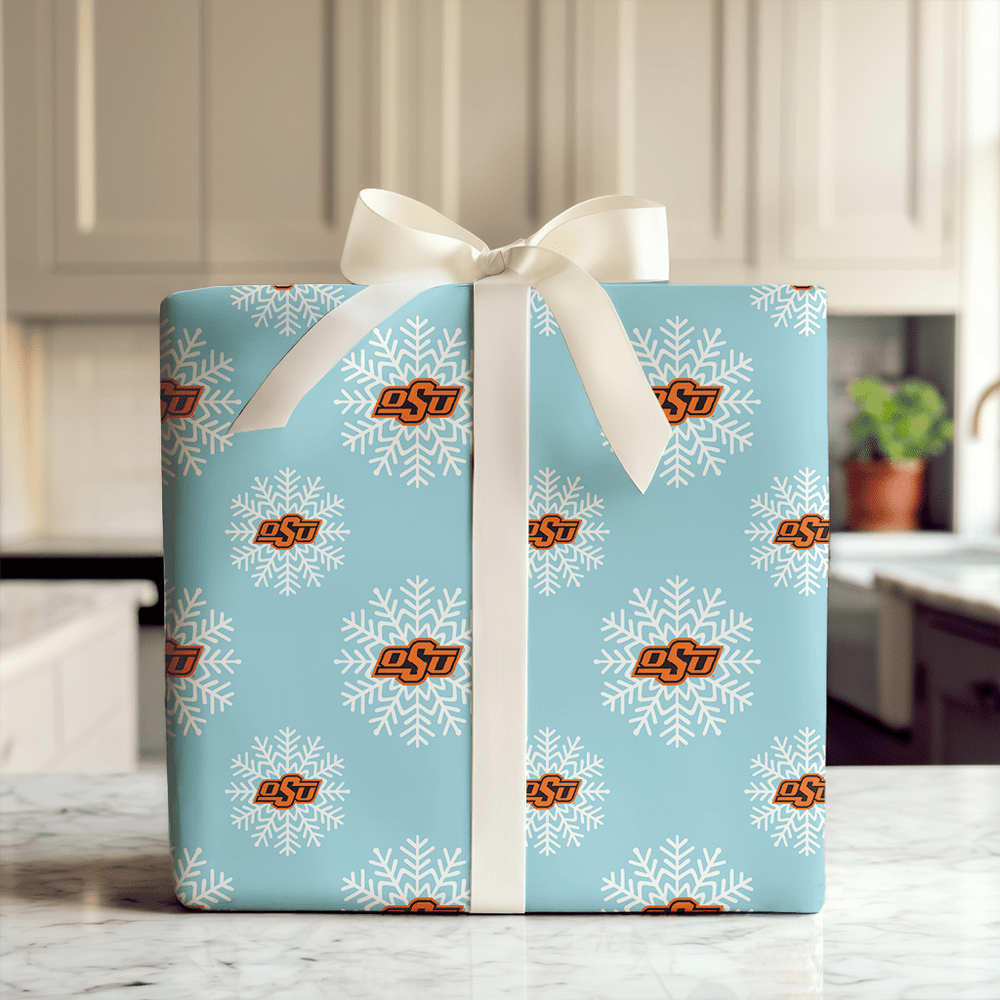 OSU Snowflake - Wrapping Paper - Aspen & Arlo