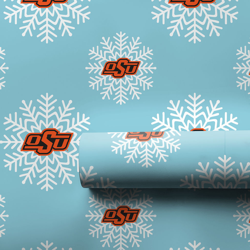 OSU Snowflake - Wrapping Paper - Aspen & Arlo