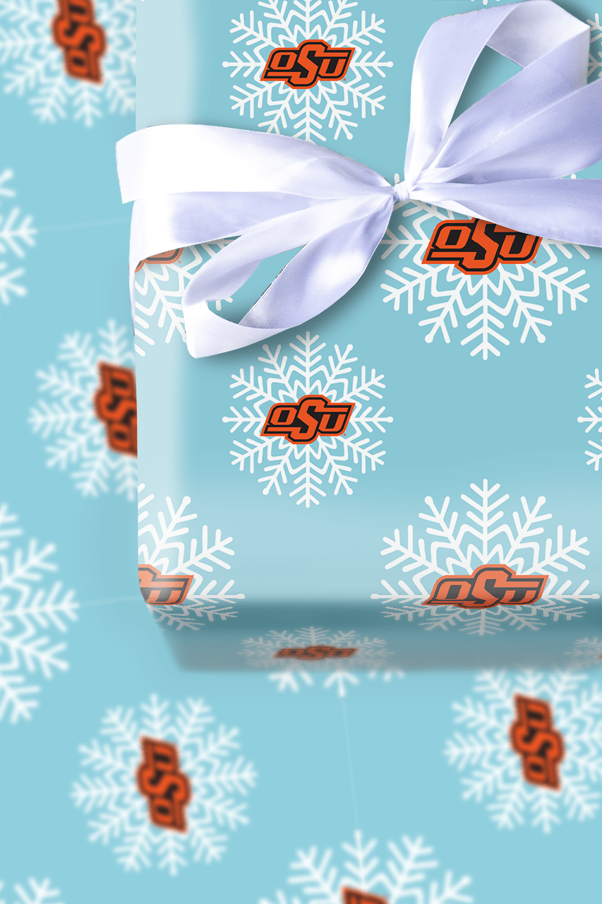 OSU Snowflake - Wrapping Paper - Aspen & Arlo