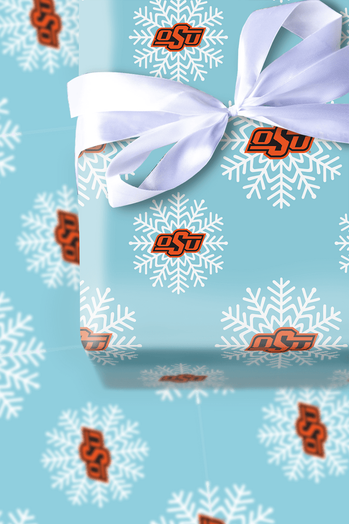 OSU Snowflake - Wrapping Paper - Aspen & Arlo