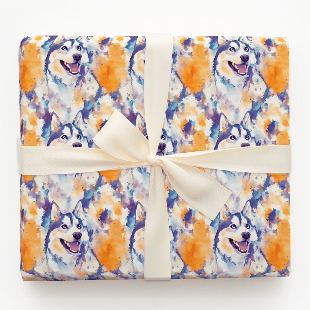 Brush Stroke Mush - Wrapping Paper - Aspen & Arlo