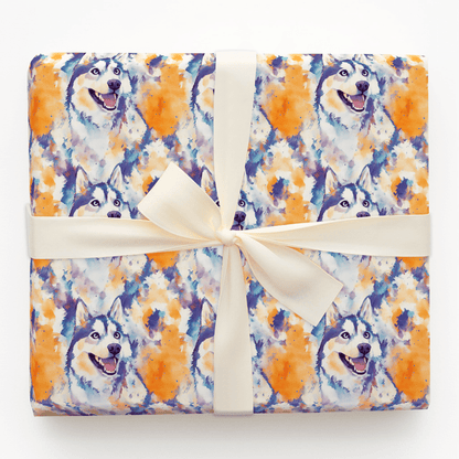 Brush Stroke Mush - Wrapping Paper - Aspen & Arlo