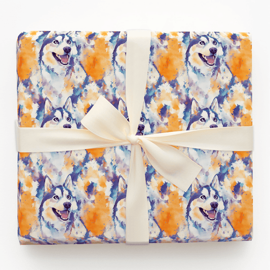 Brush Stroke Mush - Wrapping Paper - Aspen & Arlo