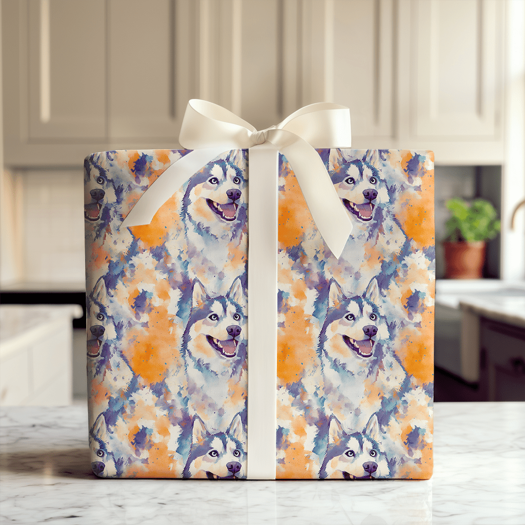 Brush Stroke Mush - Wrapping Paper - Aspen & Arlo