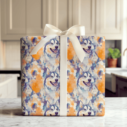 Brush Stroke Mush - Wrapping Paper - Aspen & Arlo