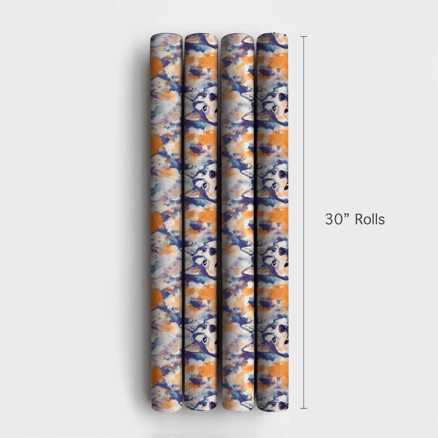 Brush Stroke Mush - Wrapping Paper - Aspen & Arlo